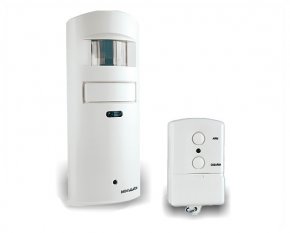 Mini Hausalarm mit Bewegungsmelder, 2 Fernbed.