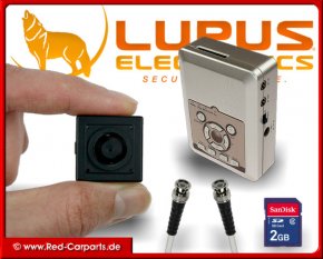 Mobile Videoüberwachung - Set mit Mini-Kamera