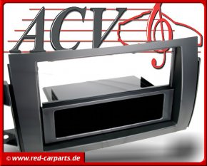 2-DIN Radiohalterung mit Ablagefach
