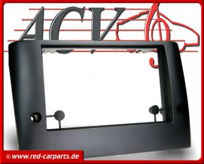 2-DIN Radiohalterung Fiat Stilo (schwarz)