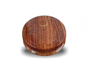 Fotooptischer Rauchmelder, Eiche Dekor