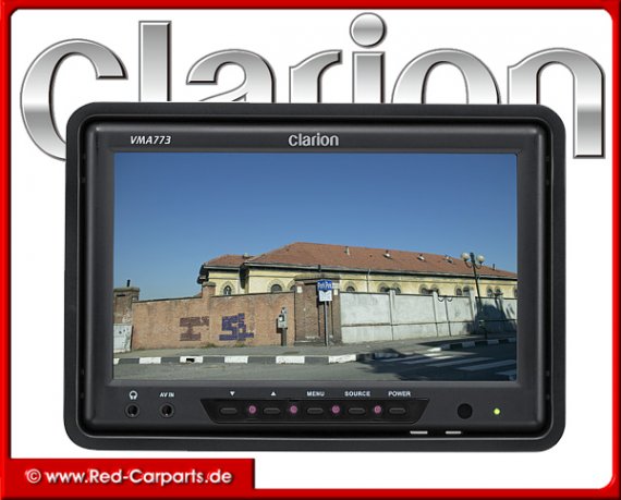 CLARION VMA773 7" LCD/TFT Auf-/Einbau-Monitor