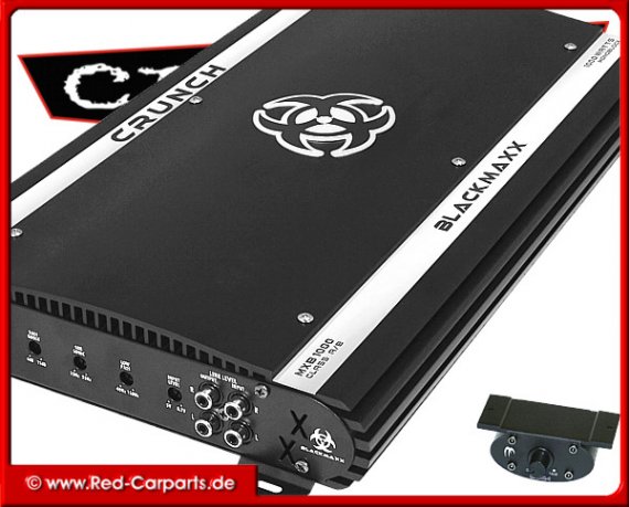 Crunch BlackMaxx Monoblock Endstufe MXB-1000 MkII