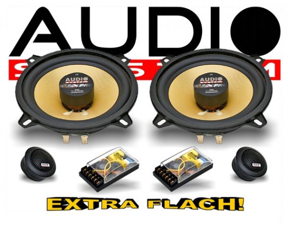 Audio System 2-Wege Lautsprecher-System R 130 FLAT