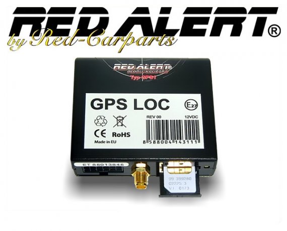 Red-Alert by Red-Carparts GPS-Ortungssystem inkl. Handy-Benachrichtigung