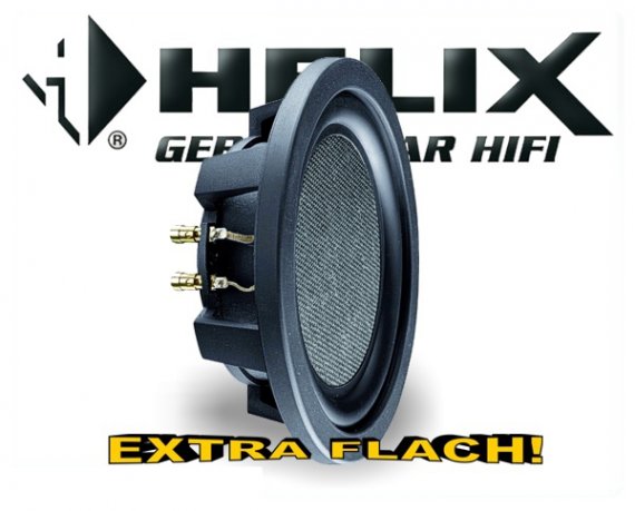 Helix Esprit Subwoofer E 8W - EXTRA FLACH