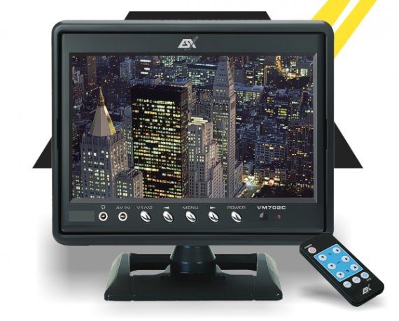 ESX VM702C 7" LCD/TFT Auf-/Einbau-Monitor