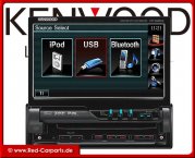 Kenwood KVT-522DVD 7" Monitor im DIN-Format mit DVD-Spieler..