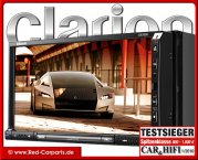 CLARION Autoradio VX709E inkl. Bluetooth Freisprecheinrichtung