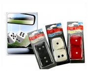 Lufterfrischer "Funky Dice" rot