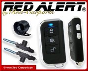 Red-Alert Autoalarmanlage Alarm-Komplettset Max-ZV2