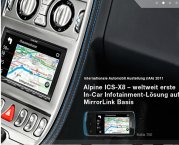 Alpine Autoradio ICS-X8 App Link Station mit DVD/CD/USB/iPhone/iPod