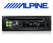 Alpine Autoradio CDE-120R mit CD/USB