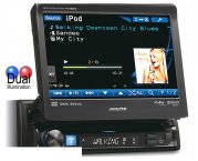 Alpine Autoradio IVA-D800R mit DVD/CD/USB/iPhone/iPod