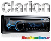 Clarion Autoradio CZ702E inkl. Bluetooth Freisprecheinrichtung