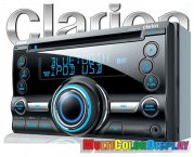 CLARION Autoradio CX501E Doppel-DIN inkl. Bluetooth Fsp.