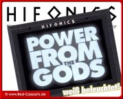 Hifonics Logo Panel beleuchtet!!!
