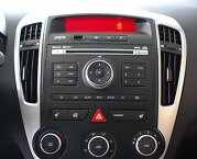 Radiohalterung Doppel-DIN mit Ablagefach Kia Ceed