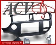 Radiohalterung Doppel-DIN Kia Rio