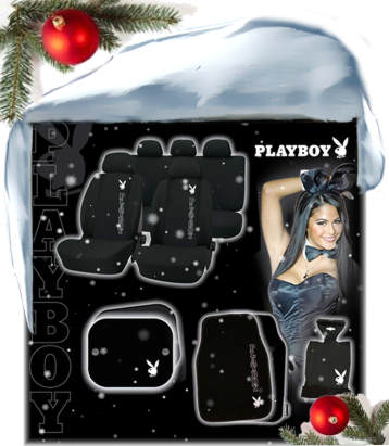 Playboy Schonbezüge Fussmatten Sitzbezüge