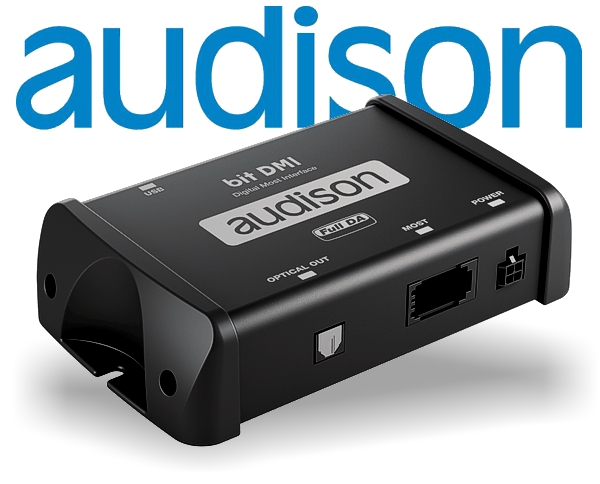 Audison MOST Bus Interface Lichtwellenleiter Adapter bit DMI