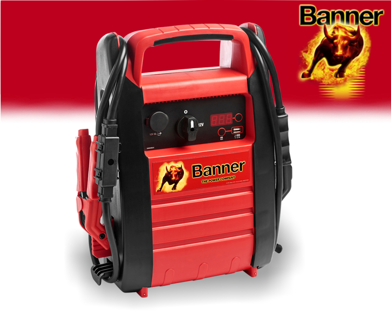 Banner Batterie Starthilfe Power Booster 12V 2300A PB12
