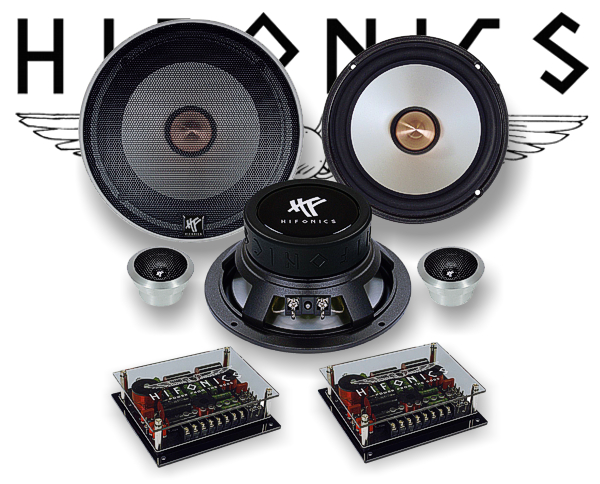 Hifonics Maxximus 2-Wege Auto Lautsprecher System MX-6.2C