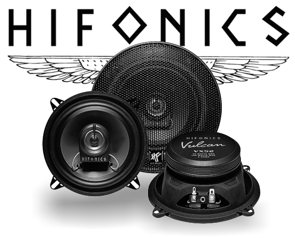 Hifonics Vulcan 2-Wege Auto Lautsprecher Koax VX52