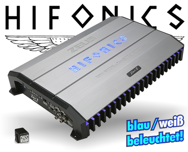 Hifonics Zeus ZRX Endstufe ZRX-6002