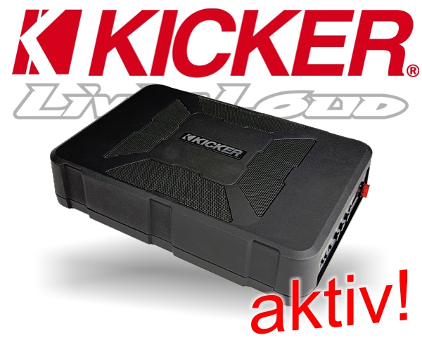 Kicker active Subwoofer Bassbox Hideaway HS8