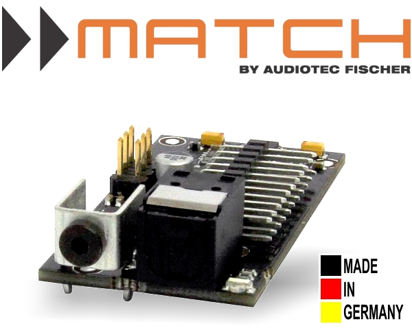 Match MEC Optical In Modul für Plug&Play DSP Verstärker PP62DSP