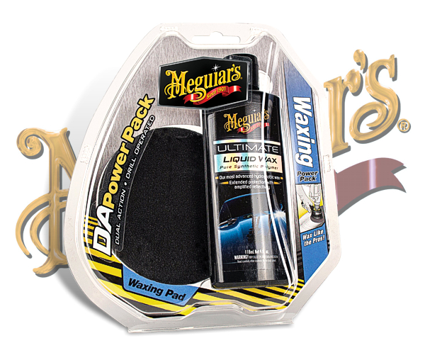 Meguiars DA Power System Set schwarz Waxen G-3503