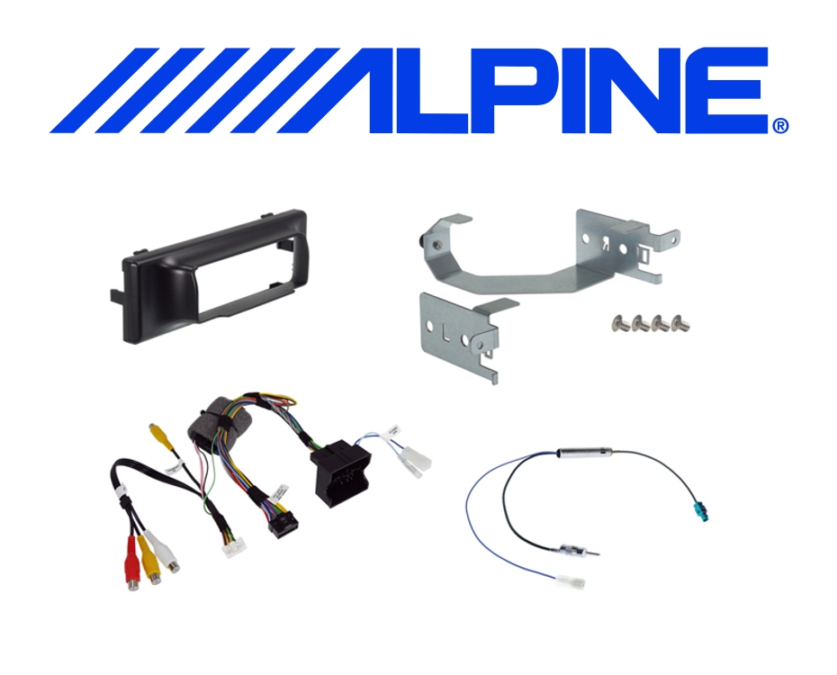 Alpine Radio Einbauset für Mercedes Sprinter W907