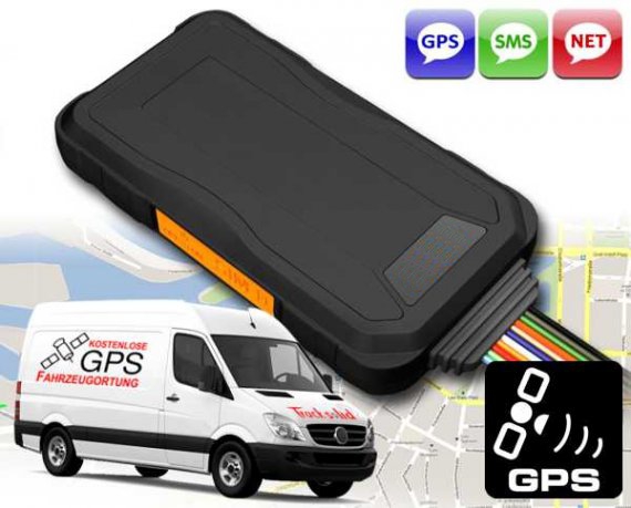GPS-Ortungssystem LIVE Fahrzeugortung OHNE Fixkosten GPS.4G LTE