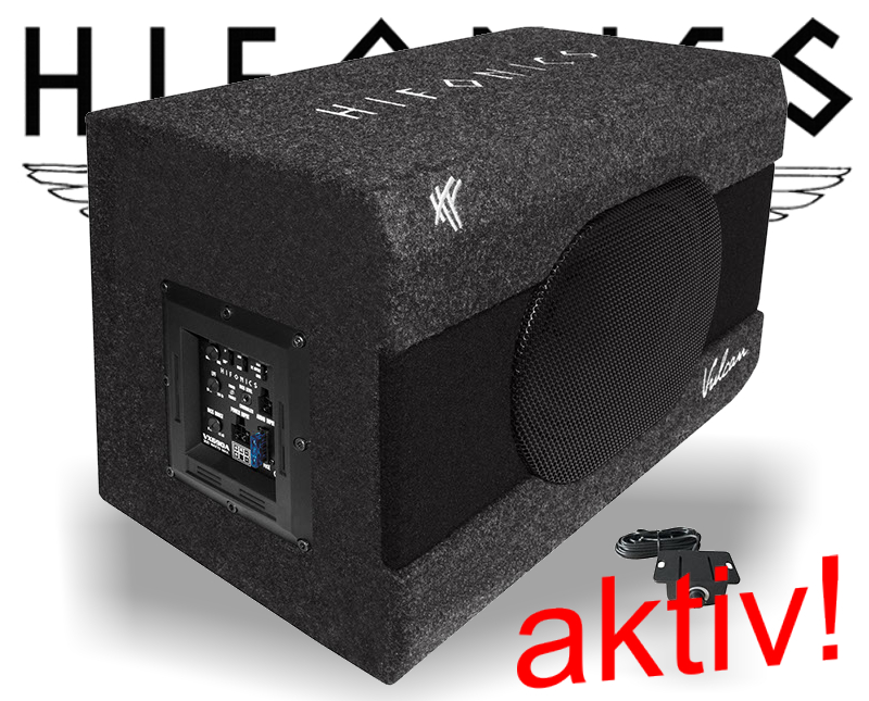Hifonics Aktiv-Subwoofer Bass Lautsprecher 6x9 VX690A 300W
