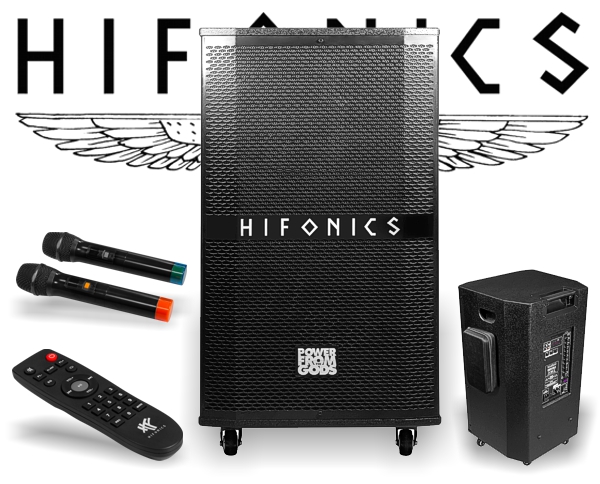 Hifonics EB115A Portable Entertainment Sound System mobile Eventbox mieten
