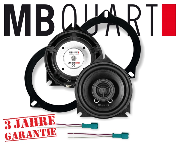 MB Quart Lautsprecher für BMW QM-100X BMW 10cm 120W