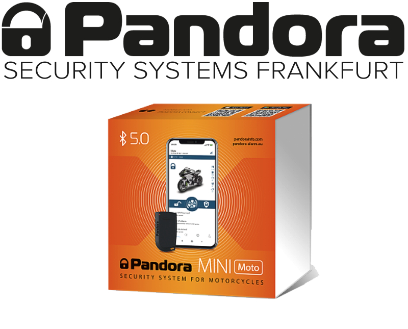 Pandora Mini Moto V2 Alarmanlage Motorrad Roller Quad Scooter