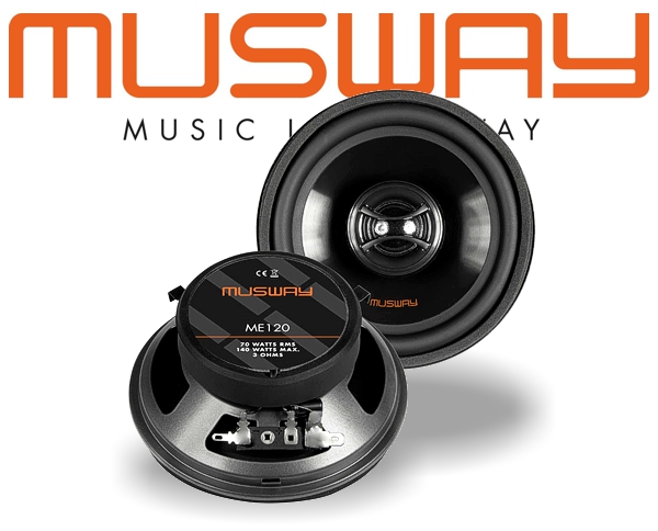 Musway 12cm Auto Lautsprecher Koax ME120 140W