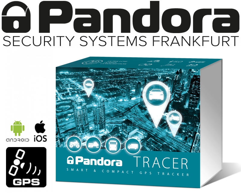 Pandora Tracer GPS Ortungssystem für Wohnmobil Auto Motorrad LKW Roller uvm kostenlose Liveortung