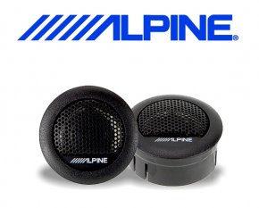 Alpine Auto Hochtöner Mini Hochton Lautsprecher 3cm 280W SXE-1006TW