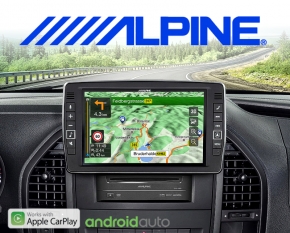 Alpine Premium Autoradio Navigation X903D-V447 für Mercedes Vito 447