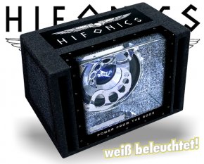 Hifonics Brutus Single Bandpass BXi12-BP mit Beleuchtung!