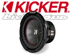 Kicker Auto Subwoofer Bass CWR84-43 2x 4ohm 600W 20cm