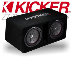 Kicker Subwoofer Bassbox 43DCompR10 DCWR102-43 1600W