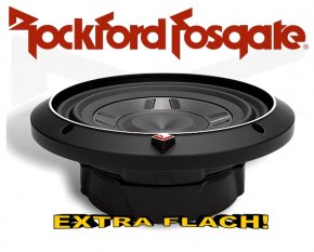 Rockford Fosgate Punch P3 Subwoofer P3SD28 extra flach