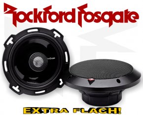 Rockford Fosgate Power 2-Wege-Koax T1S652 extra flach