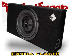 Rockford Fosgate Prime R2 Subwooferbox R2S-1x12 extra flach