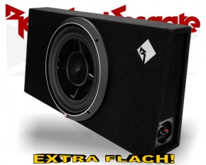 Rockford Fosgate Punch P3 Subwooferbox P3S-1x12 extra flach