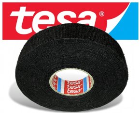 TESA Gewebeband / Textilband selbstklebend, 25m x 19mm